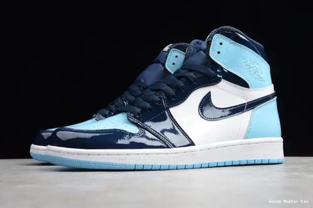 Retro UNC High Patent 1 Jordan CD0461-401 OG Air 0516